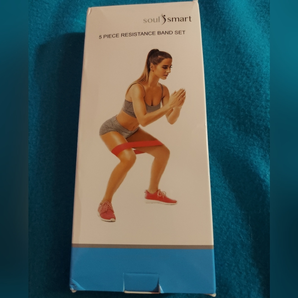 Soul Smart 5 Piece Resistance Band Set